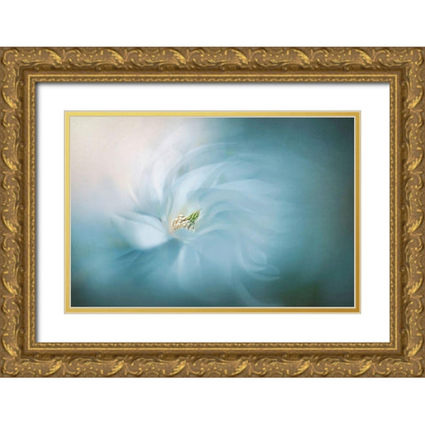 Serene Gold Ornate Wood Framed Art Print with Double Matting by Parker, Jacky