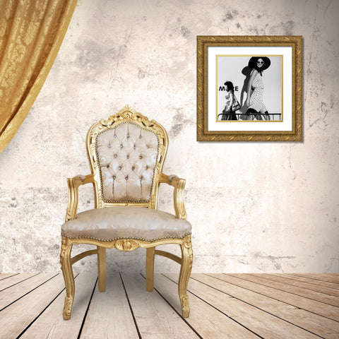 ME and My Expectations Gold Ornate Wood Framed Art Print with Double Matting by Kostadinov, Bobby