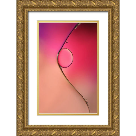 Femme Gold Ornate Wood Framed Art Print with Double Matting by Westum, Heidi