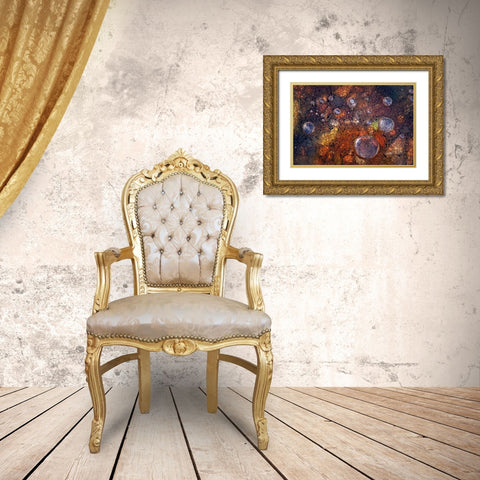 Winter Over Autumn Gold Ornate Wood Framed Art Print with Double Matting by Giudici, Paolo