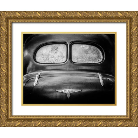 DeSoto 1937 Gold Ornate Wood Framed Art Print with Double Matting by Gustafsson, Torbjorn