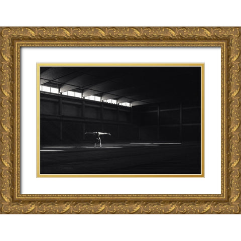 Ballando nella luce Gold Ornate Wood Framed Art Print with Double Matting by Krystynek Mqep, Martin