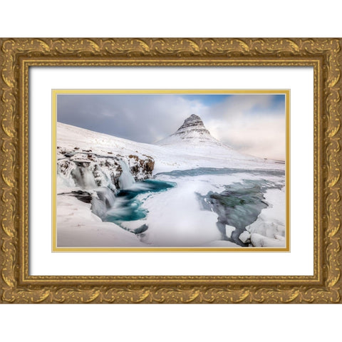 Although its a Famous Subject Gold Ornate Wood Framed Art Print with Double Matting by Wuthrich, Curdin