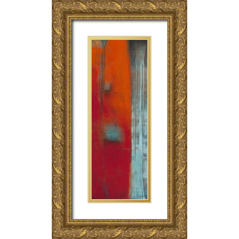 R. dominicaine Gold Ornate Wood Framed Art Print with Double Matting by Becam, Carole