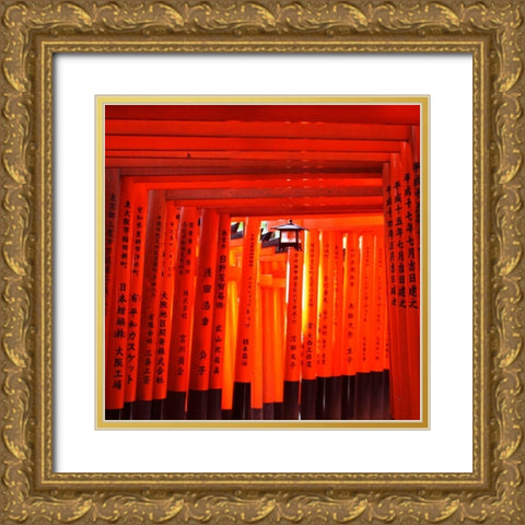 Kyoto I Gold Ornate Wood Framed Art Print with Double Matting by Weber, Matthias