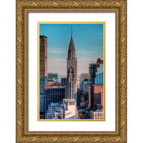 Local s Favorite Gold Ornate Wood Framed Art Print with Double Matting by Terrible, Aurelien