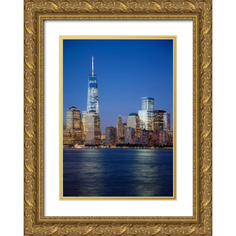 Pride Gold Ornate Wood Framed Art Print with Double Matting by Terrible, Aurelien
