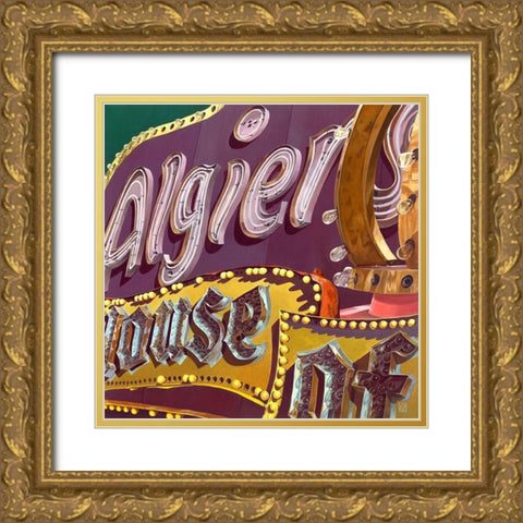 Algier s Gold Ornate Wood Framed Art Print with Double Matting by van Sprengel, Didier