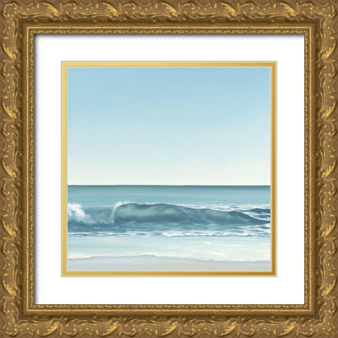 I am in the gleaming Gold Ornate Wood Framed Art Print with Double Matting by Reader, Dawn