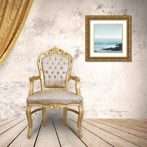 Fisherman II Gold Ornate Wood Framed Art Print with Double Matting by Reader, Dawn