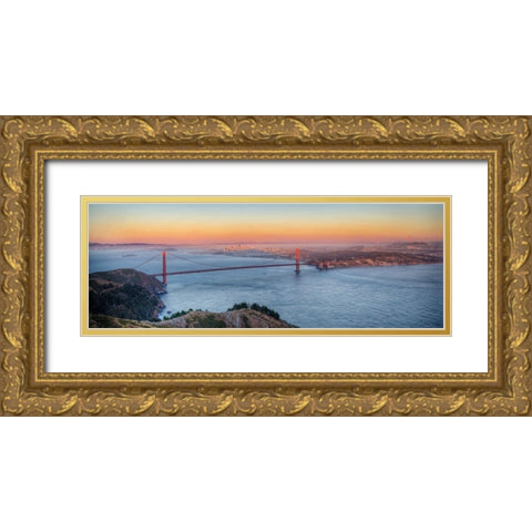 Golden Legend Gold Ornate Wood Framed Art Print with Double Matting by Terrible, Aurelien