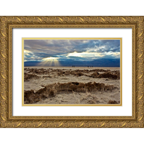 Open Clouds Gold Ornate Wood Framed Art Print with Double Matting by Lichtenwalter, Tom