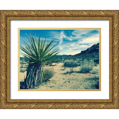 Lonesome Gold Ornate Wood Framed Art Print with Double Matting by Lichtenwalter, Tom