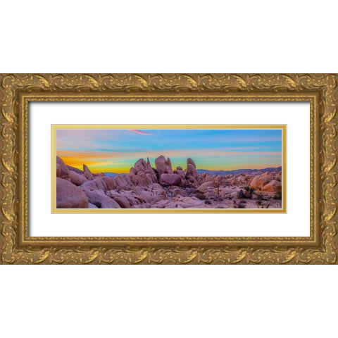 Dreamy Gold Ornate Wood Framed Art Print with Double Matting by Lichtenwalter, Tom