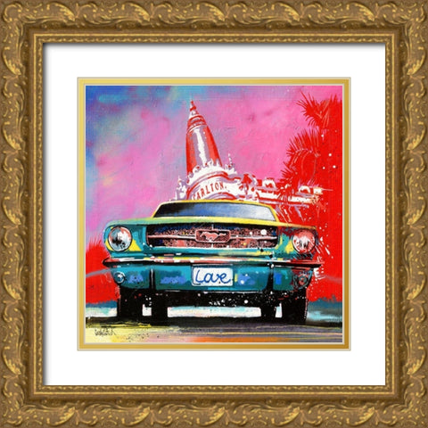 Luxury Society Gold Ornate Wood Framed Art Print with Double Matting by Cornee, Patrick