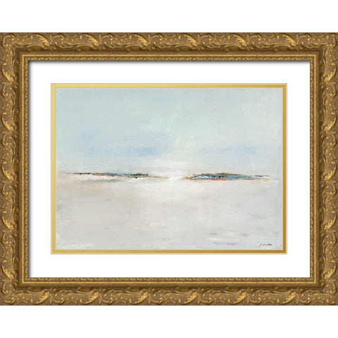 Birds Fly Gold Ornate Wood Framed Art Print with Double Matting by Arns-Muller, Monika