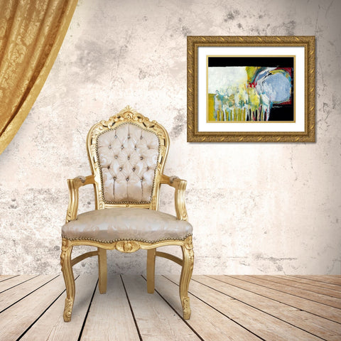 Together again II Gold Ornate Wood Framed Art Print with Double Matting by van Ginkel, Marjolijn
