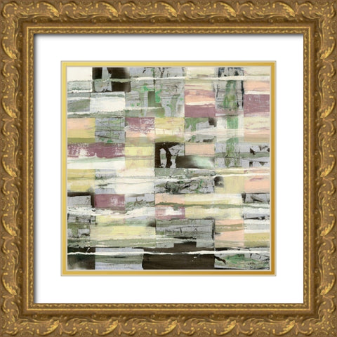 Mystical Iceland Gold Ornate Wood Framed Art Print with Double Matting by Richter-Armgart, Rose