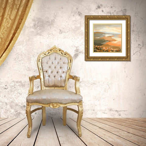 Laube du monde Gold Ornate Wood Framed Art Print with Double Matting by Mauviel, Laurence