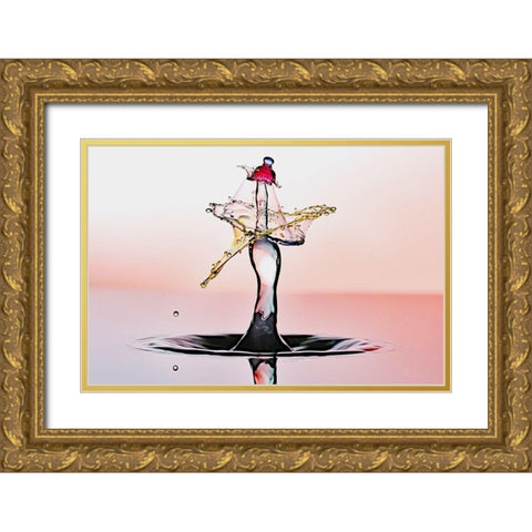 Le Dome Gold Ornate Wood Framed Art Print with Double Matting by Sanchez, Manuel