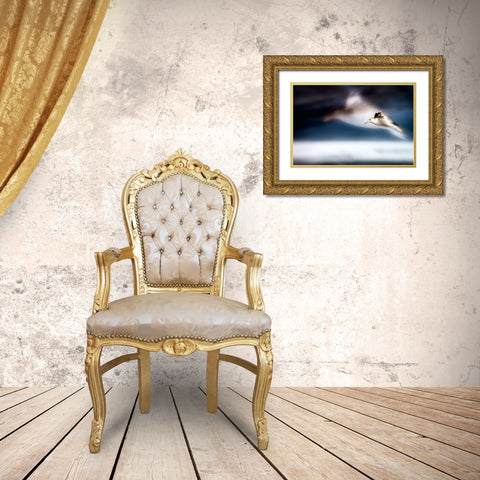 Dreamfly Gold Ornate Wood Framed Art Print with Double Matting by Steger, Uwe