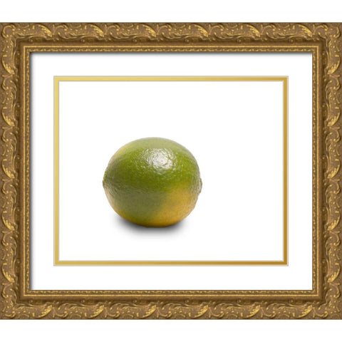 Limette Gold Ornate Wood Framed Art Print with Double Matting by Brosius, Volker