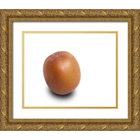 Kiwi Gold Ornate Wood Framed Art Print with Double Matting by Brosius, Volker