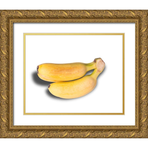 Bananas Gold Ornate Wood Framed Art Print with Double Matting by Brosius, Volker