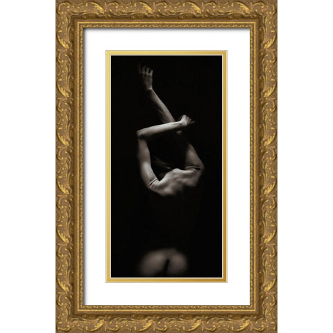 Grace Gold Ornate Wood Framed Art Print with Double Matting by Milillo, Marco