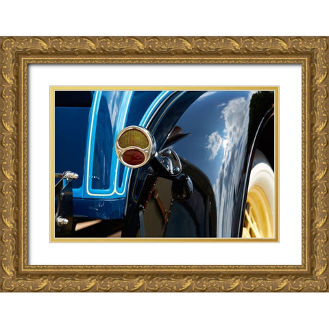 Classic Car VI Gold Ornate Wood Framed Art Print with Double Matting by Hillert, Peter