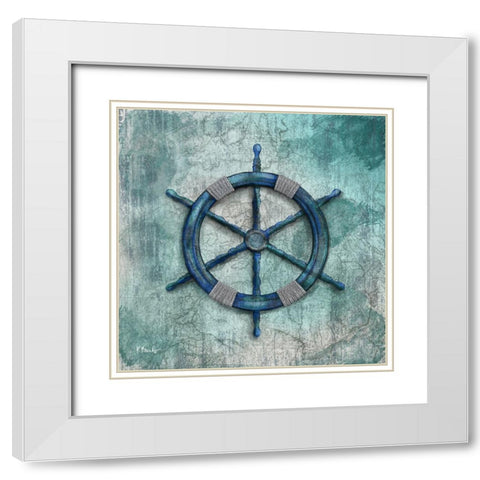 Diving Expedition VII White Modern Wood Framed Art Print with Double Matting by Brent, Paul