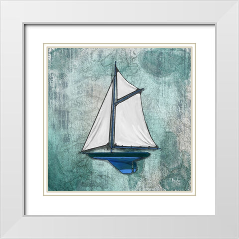 Diving Expedition VIII White Modern Wood Framed Art Print with Double Matting by Brent, Paul