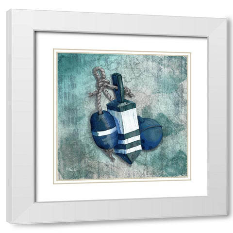 Diving Expedition IX White Modern Wood Framed Art Print with Double Matting by Brent, Paul