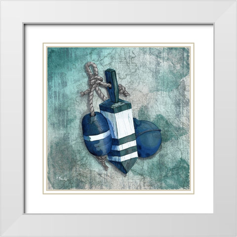 Diving Expedition IX White Modern Wood Framed Art Print with Double Matting by Brent, Paul