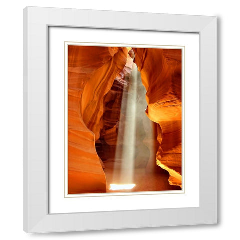 Antelope Canyon 5 White Modern Wood Framed Art Print with Double Matting by Lee, Rachel