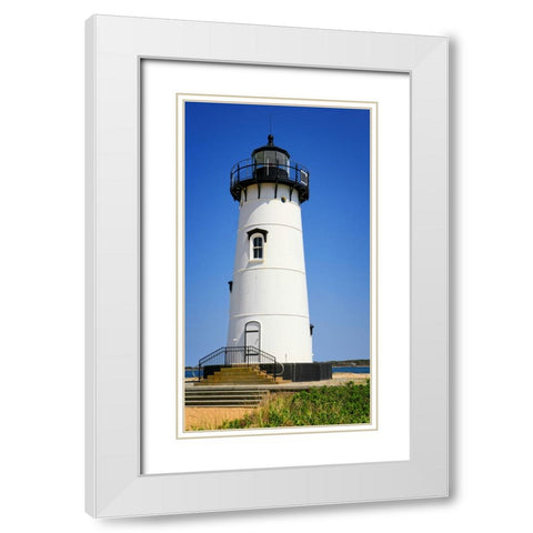Beach 17 White Modern Wood Framed Art Print with Double Matting by Lee, Rachel