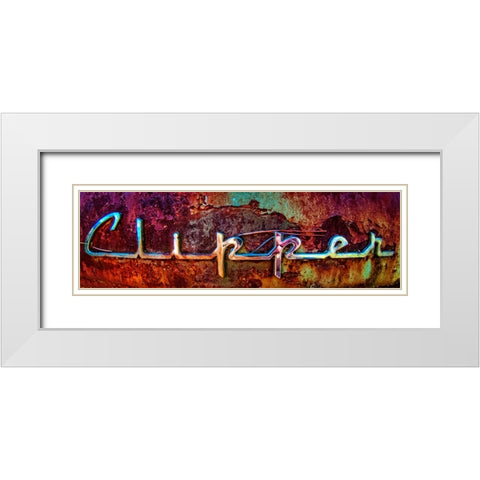 Clipper White Modern Wood Framed Art Print with Double Matting by Lee, Rachel