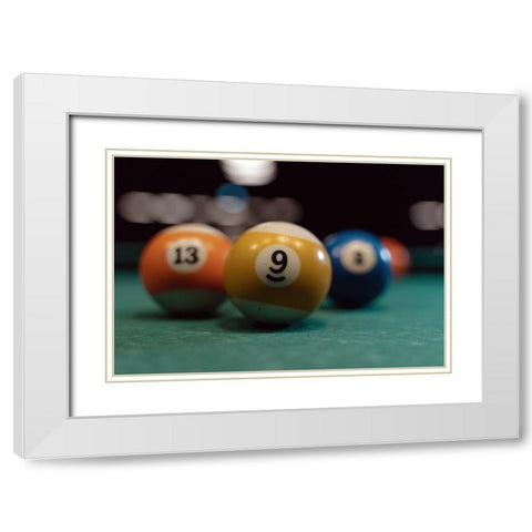Games 2 White Modern Wood Framed Art Print with Double Matting by Lee, Rachel