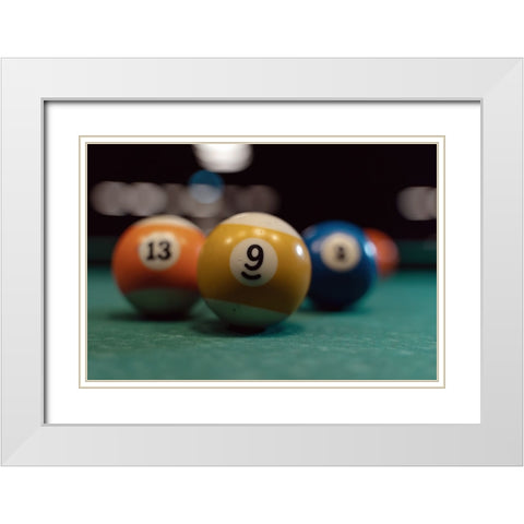 Games 2 White Modern Wood Framed Art Print with Double Matting by Lee, Rachel