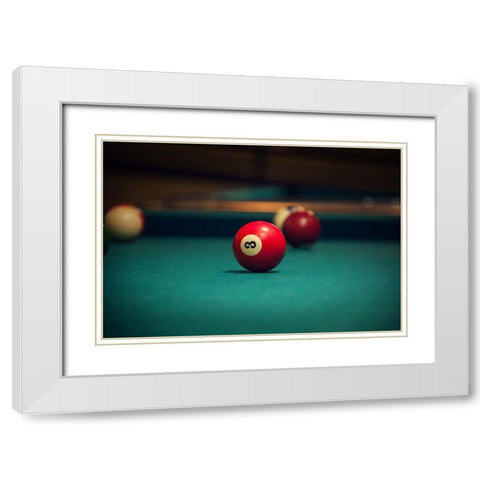 Games 3 White Modern Wood Framed Art Print with Double Matting by Lee, Rachel