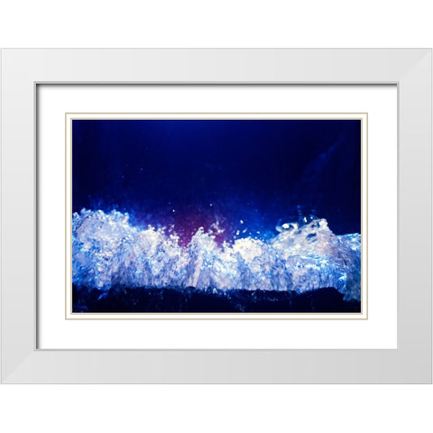 Rock City 3 White Modern Wood Framed Art Print with Double Matting by Malone, Will