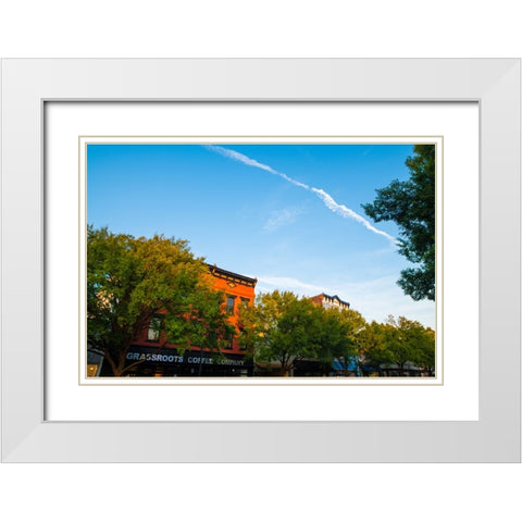 Thomasville Morning 2 White Modern Wood Framed Art Print with Double Matting by Malone, Will