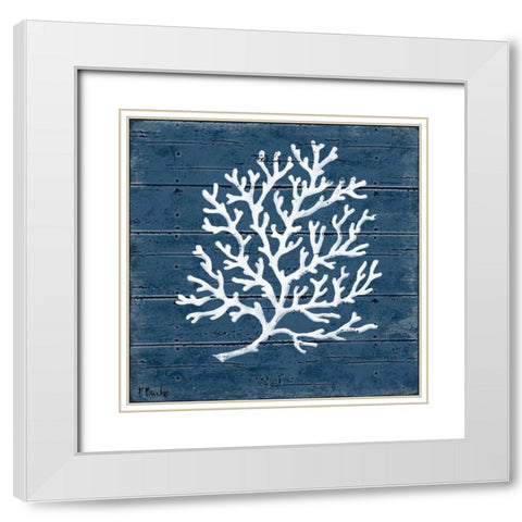 Cape Coral V White Modern Wood Framed Art Print with Double Matting by Brent, Paul