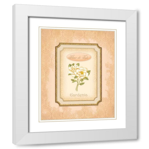 Eau de Parfum IV White Modern Wood Framed Art Print with Double Matting by Corbin, Delphine
