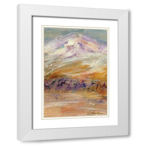 Montana II White Modern Wood Framed Art Print with Double Matting by Dilbeck, Nikki