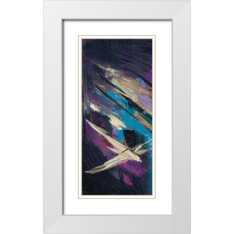 Dawn I White Modern Wood Framed Art Print with Double Matting by Dilbeck, Nikki