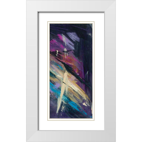 Dawn II White Modern Wood Framed Art Print with Double Matting by Dilbeck, Nikki
