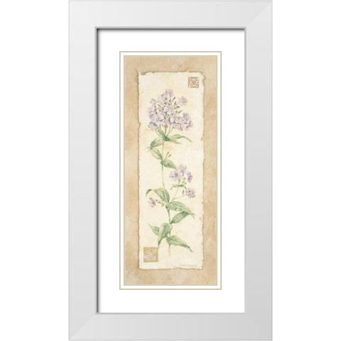 Phylox White Modern Wood Framed Art Print with Double Matting by Gladding, Pamela