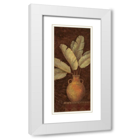 Memories of Marrakech I White Modern Wood Framed Art Print with Double Matting by Gladding, Pamela