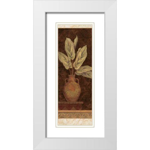 Memories of Marrakech II White Modern Wood Framed Art Print with Double Matting by Gladding, Pamela